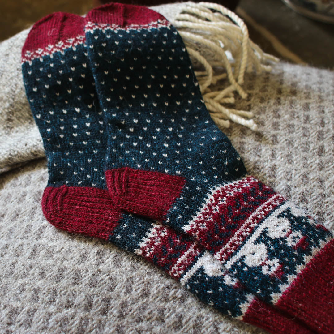 One Sock Colorwork Pattern