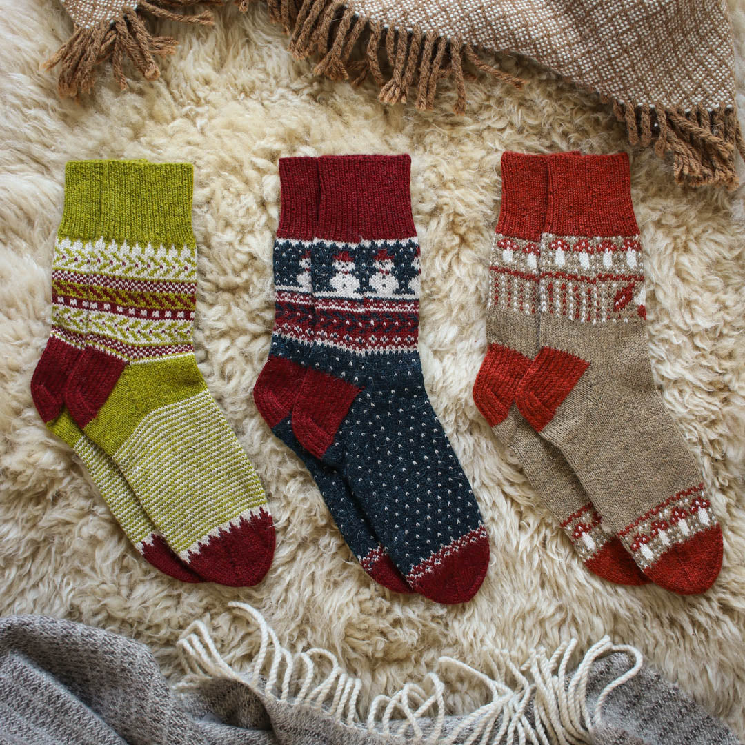 One Sock Colorwork Pattern