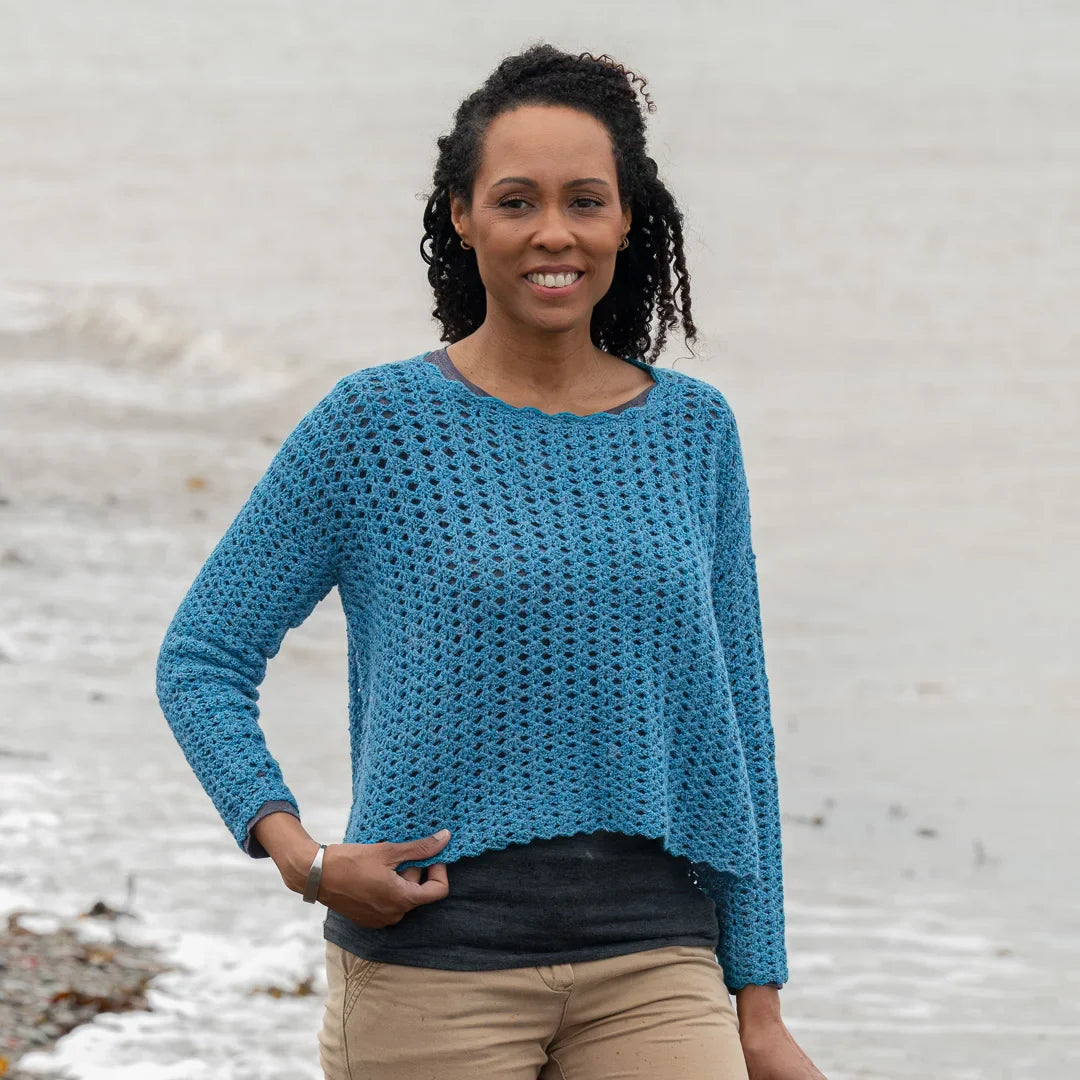 Open Reef Sweater Pattern