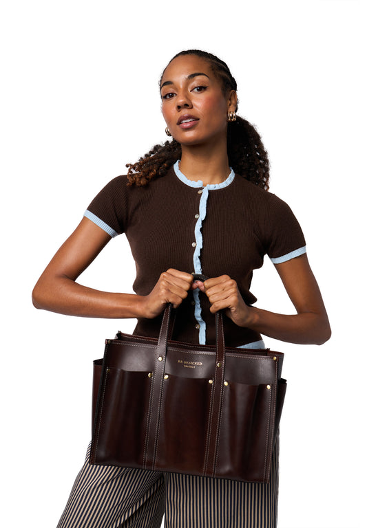 RE:DESIGNED Project 132 - Leather Carrier Bag