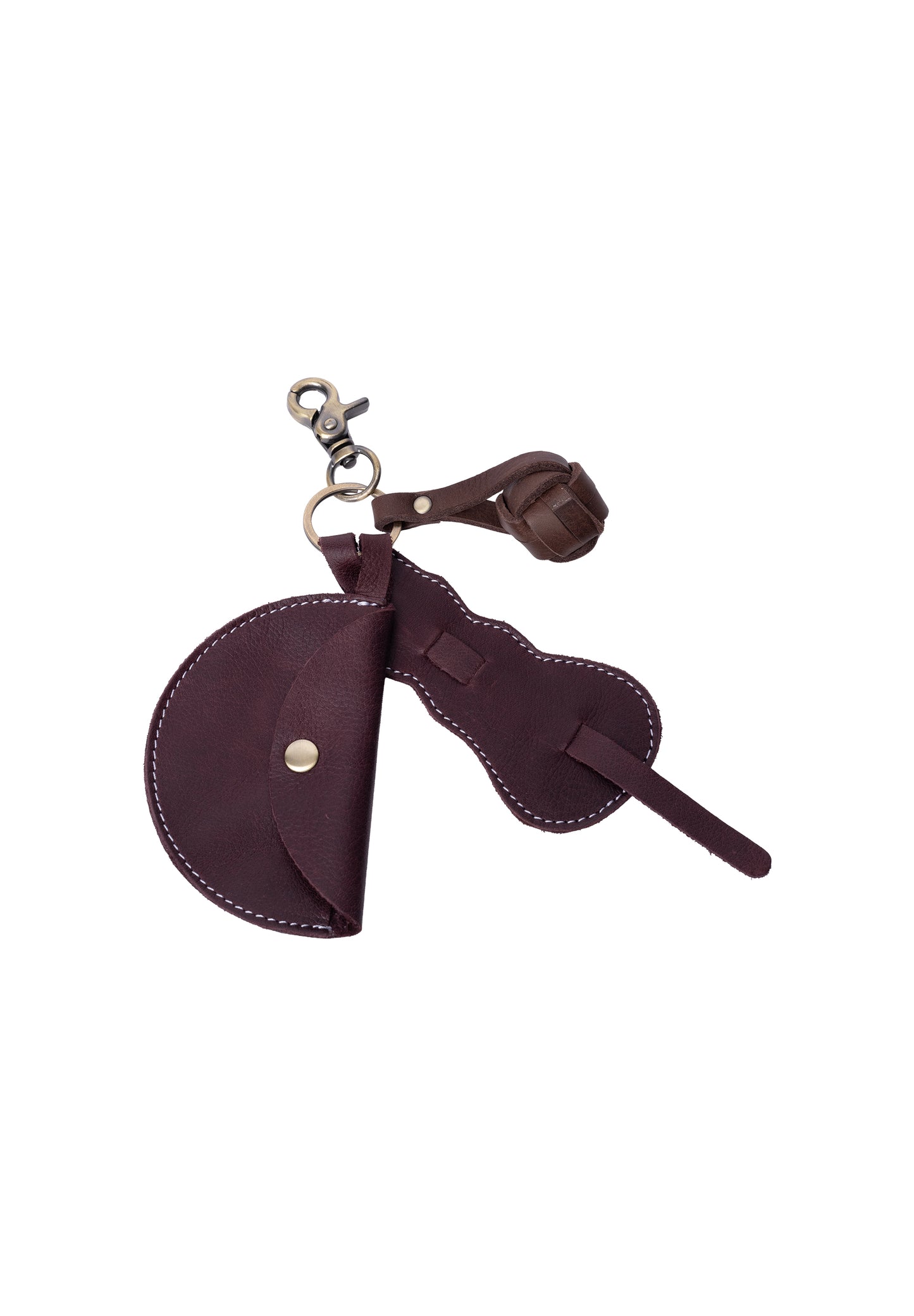 RE:DESIGNED Project 141 - Leather Knitter's Keyring