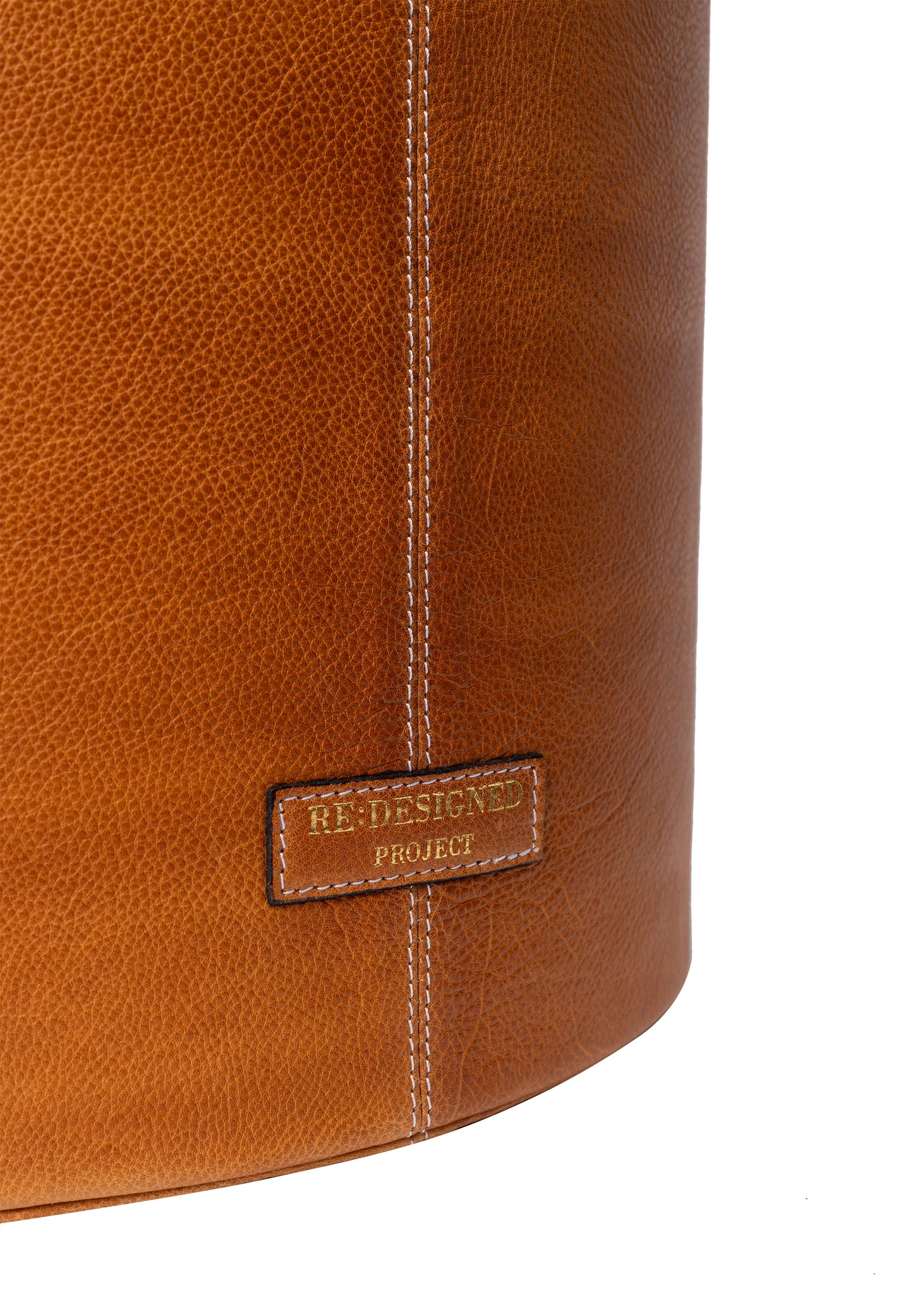 RE:DESIGNED Project 27 - Large Leather Bucket Bag