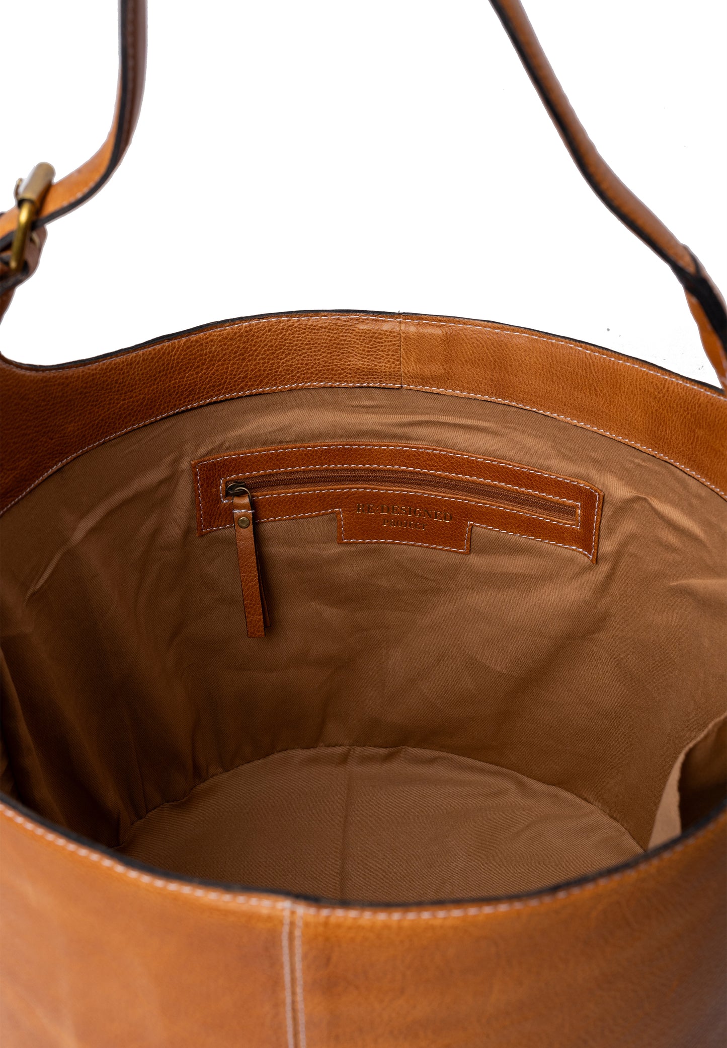 RE:DESIGNED Project 27 - Large Leather Bucket Bag