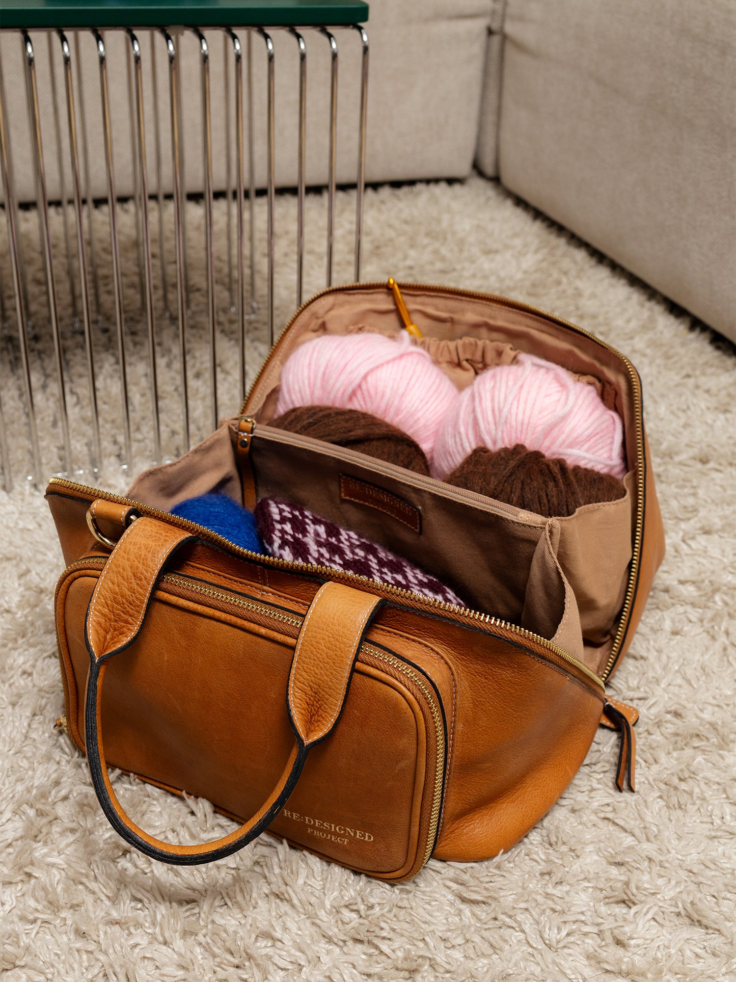 RE:DESIGNED Project 39 - Leather Project Bag
