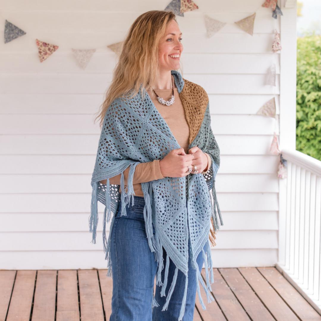 Perpetual Dawn Shawl Pattern