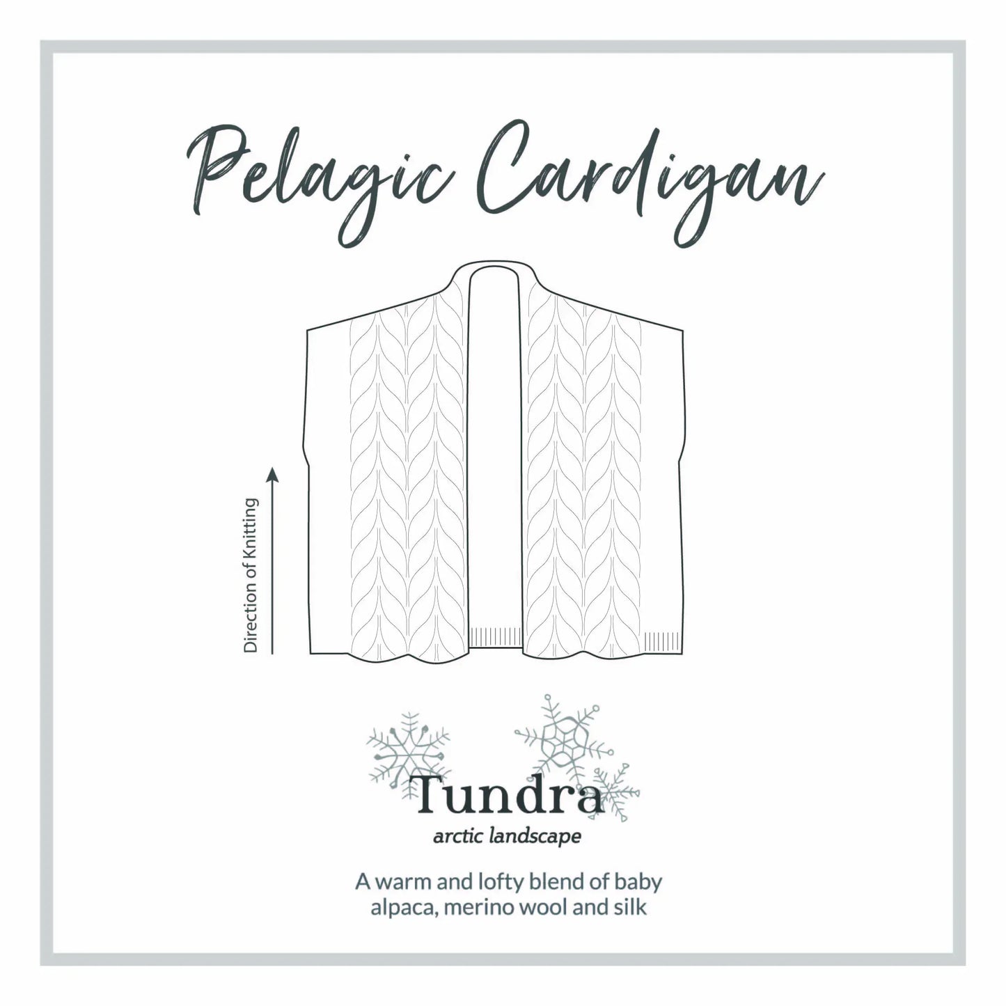 Pelagic Cardigan Pattern