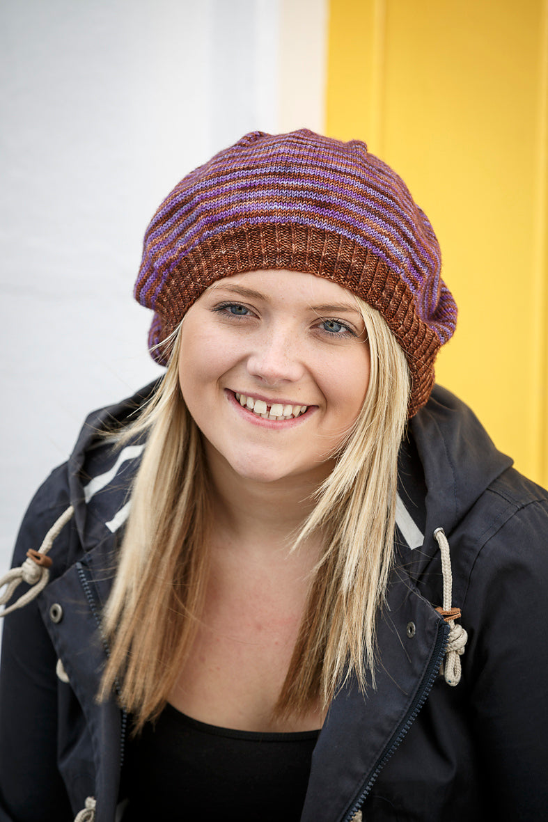 Fyberspates Pattern - Rhubarb Crisp Hat
