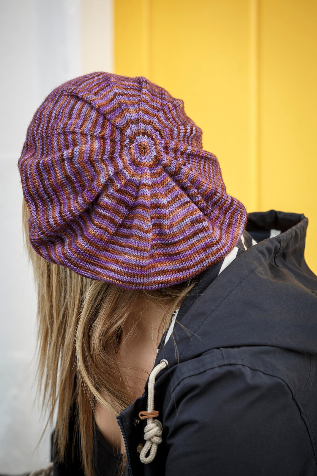 Fyberspates Pattern - Rhubarb Crisp Hat