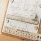 Ruler and Needle Gauge Set - Kraft