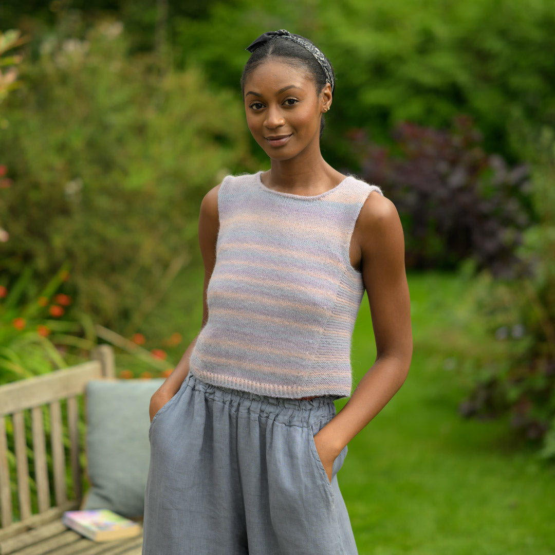 Soft Shores Top Pattern