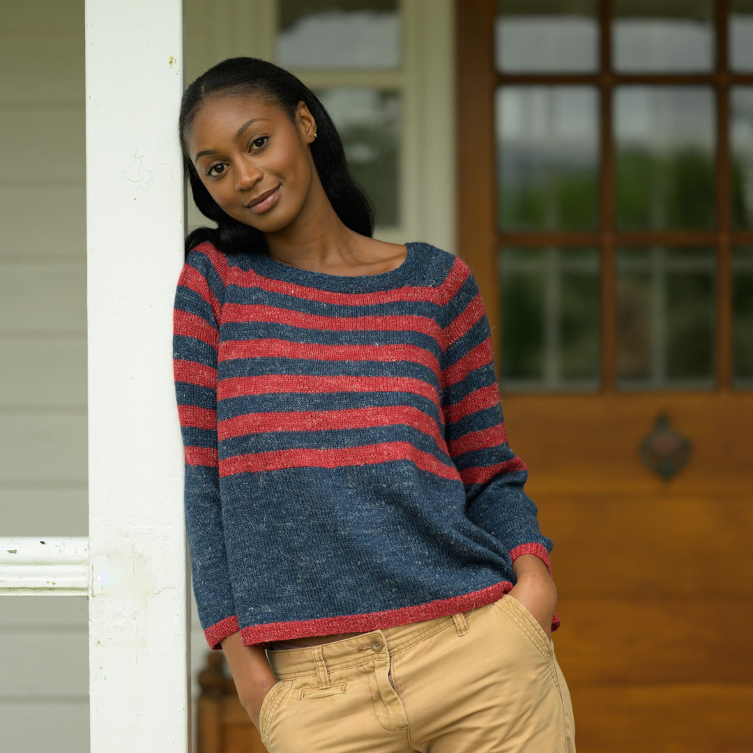 Striped Sweater Pattern