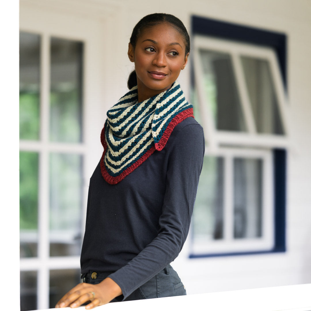 Style-It Eyelet Shawl Pattern