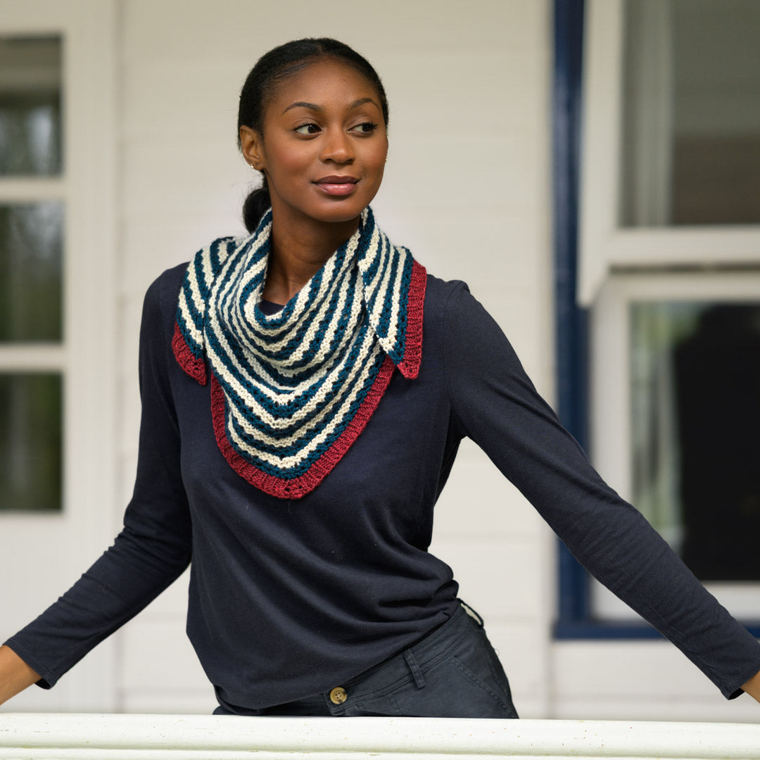 Style-It Eyelet Shawl Pattern