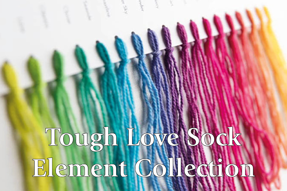 SweetGeorgia Tough Love Sock - Element
