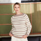 West Yorkshire Spinners Pattern - Katt Striped Jumper