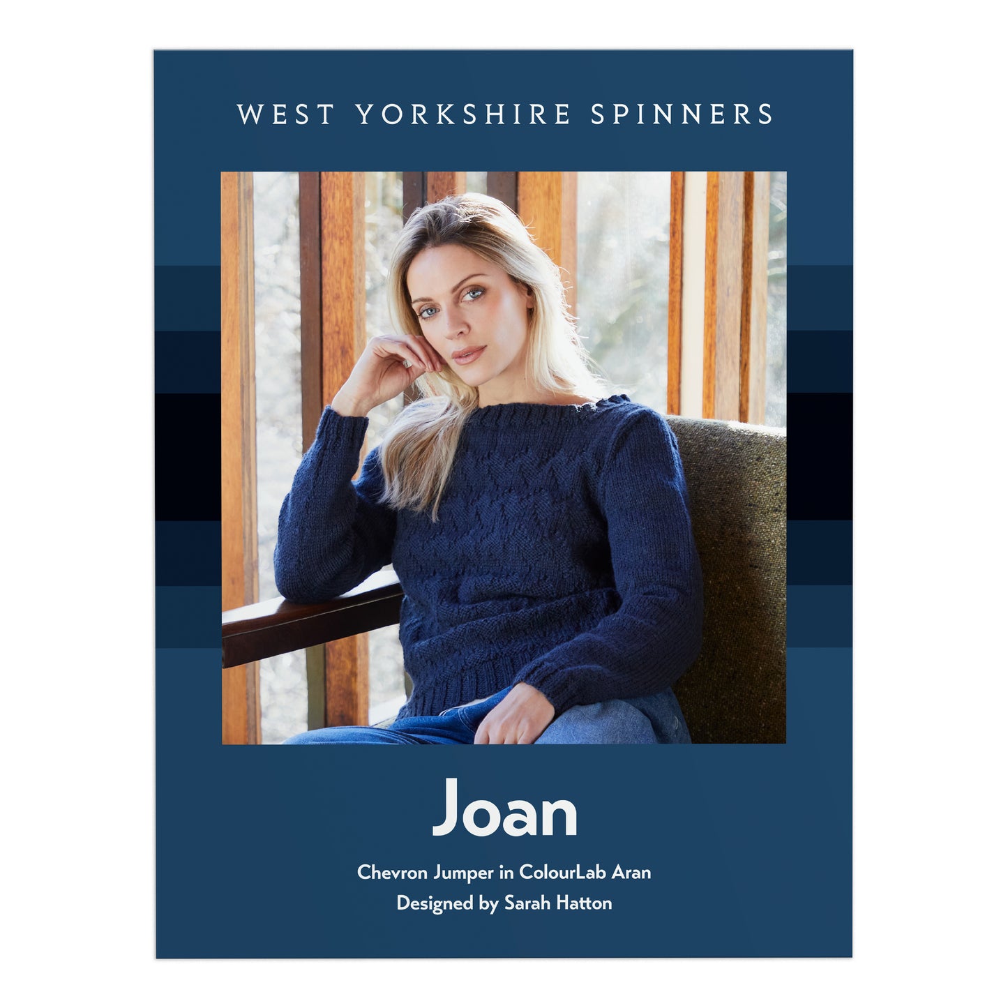 West Yorkshire Spinners Pattern - Joan Chevron Jumper