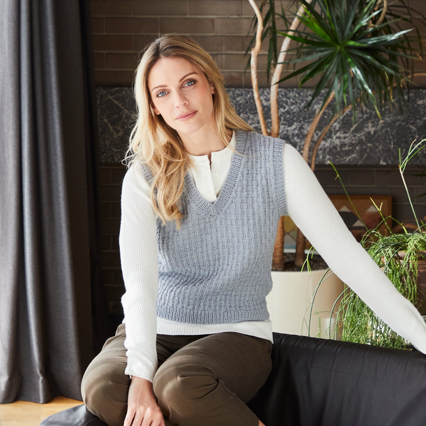 West Yorkshire Spinners Pattern - Alma Slipover and Waistcoat