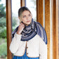 West Yorkshire Spinners Pattern - Grete Garter & Pip Stitch Shawl