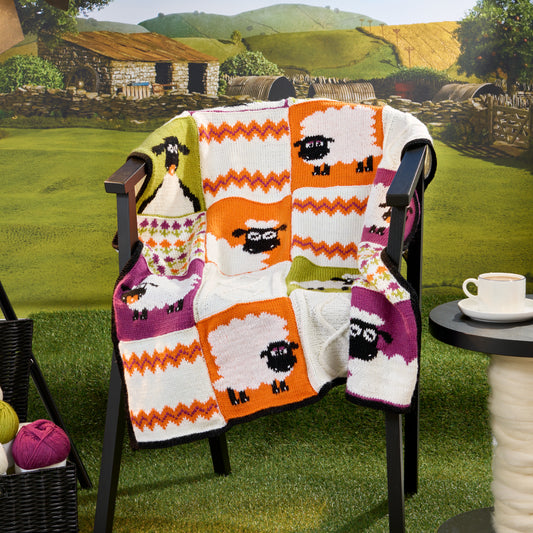 Shaun the Sheep Knitted Blanket Yarn Bundle