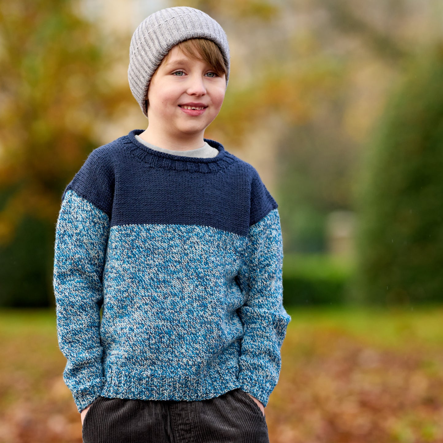 West Yorkshire Spinners Pattern - River Drop Shoulder Jumper