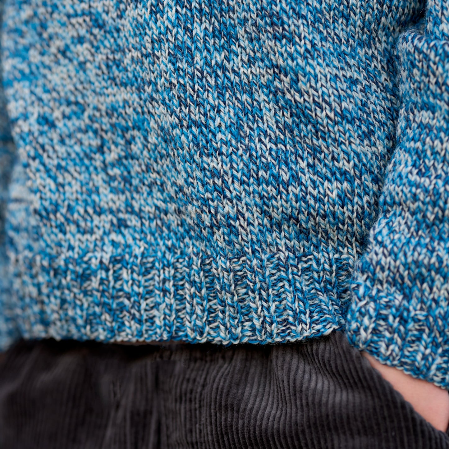 West Yorkshire Spinners Pattern - River Drop Shoulder Jumper