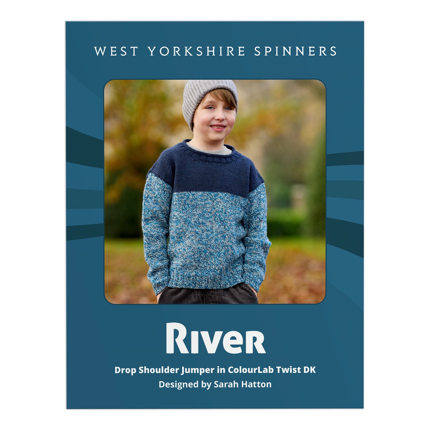 West Yorkshire Spinners Pattern - River Drop Shoulder Jumper