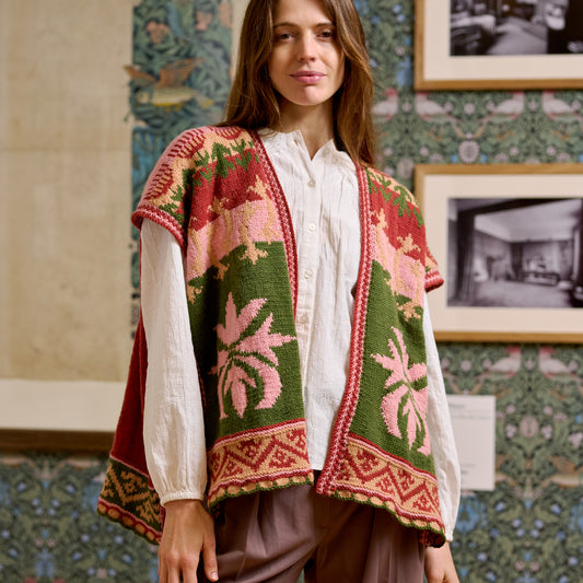 Chrysanthemum Knitted Shawl Pattern