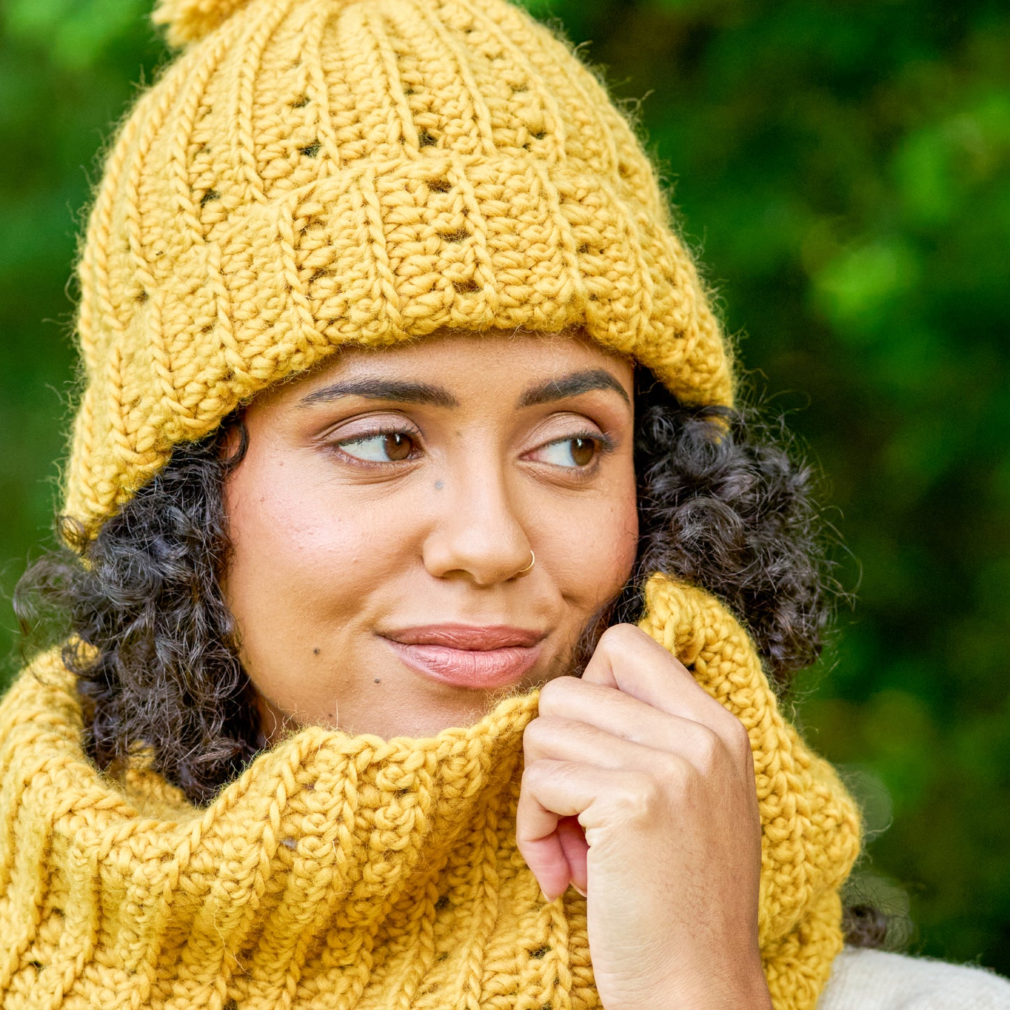 West Yorkshire Spinners Pattern - Marisol Crochet Hat and Snood