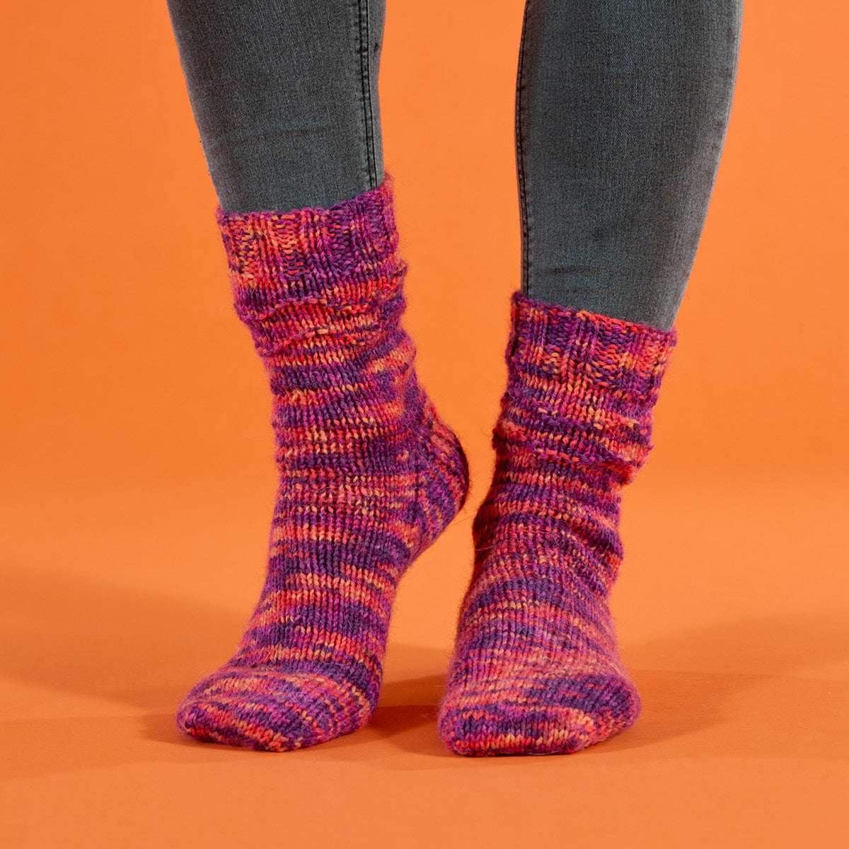 West Yorkshire Spinners Pattern - Sound Waves Socks