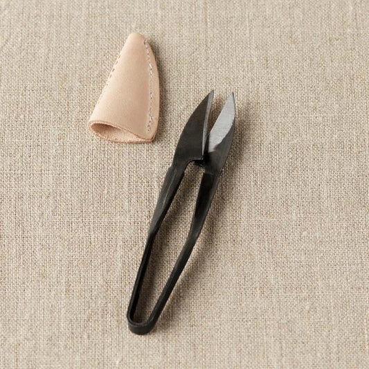 CocoKnits Yarn Snip with Leather Cover