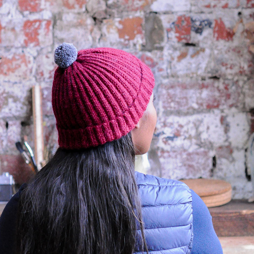 Mistake Stitch Rib Hat