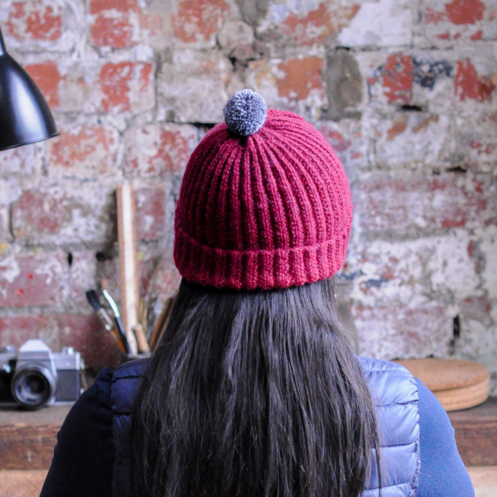Mistake Stitch Rib Hat