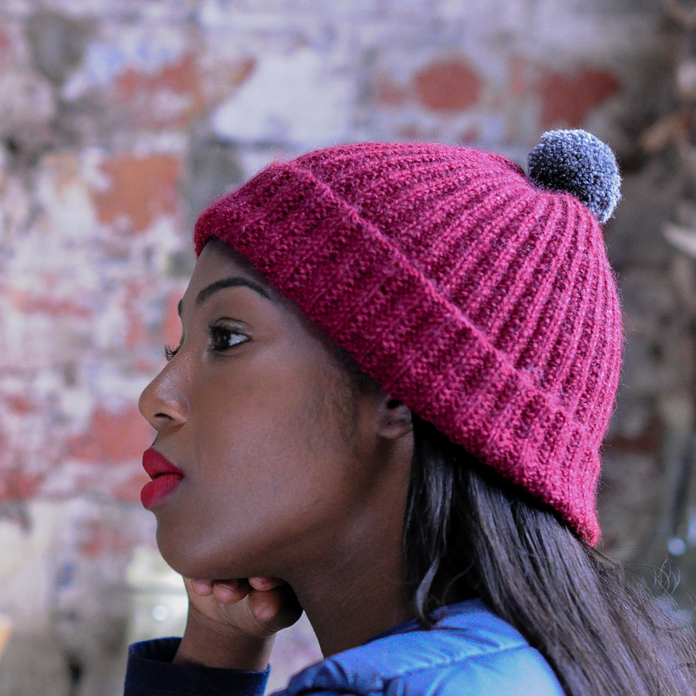 Mistake Stitch Rib Hat