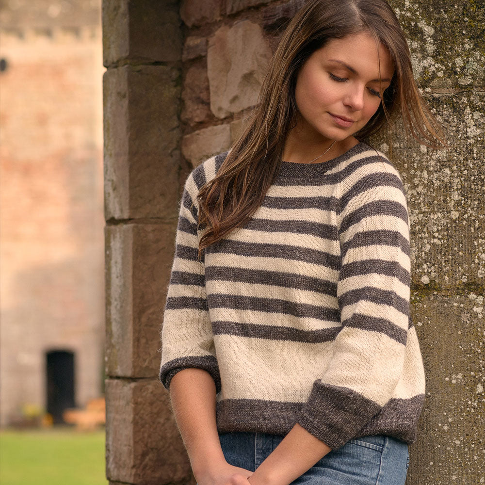 Swertress Patterns Striped Sweater Pattern – Purlescence