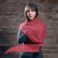 Elongated Triangular Lace Shawl