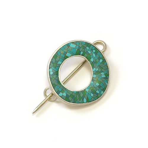 Bonnie Bishof Single Circle Shawl Pin