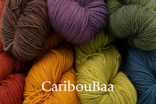 Indigodragonfly CaribouBaa Yarn