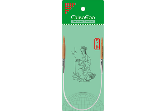 ChiaoGoo 12" Bamboo Circular Knitting Needles