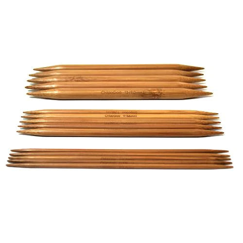 ChiaoGoo Bamboo 8" DPNs