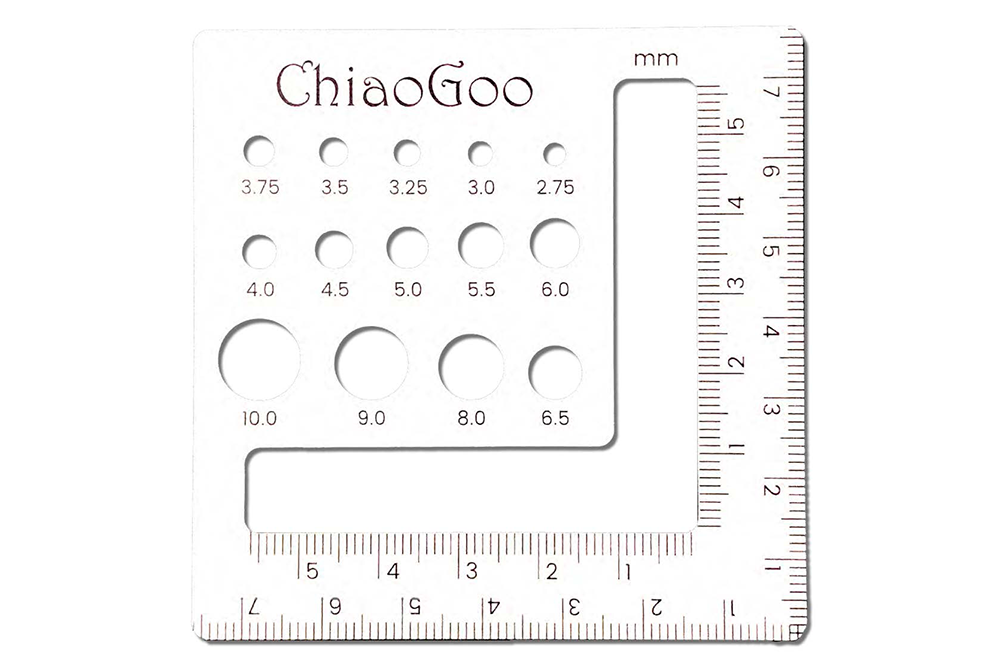 Chiaogoo Swatch/Needle Gauge