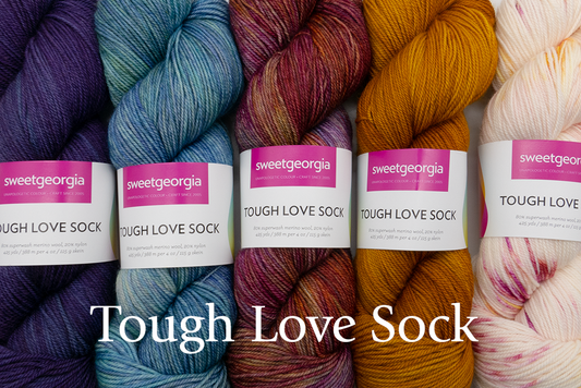 SweetGeorgia Tough Love Sock Yarn